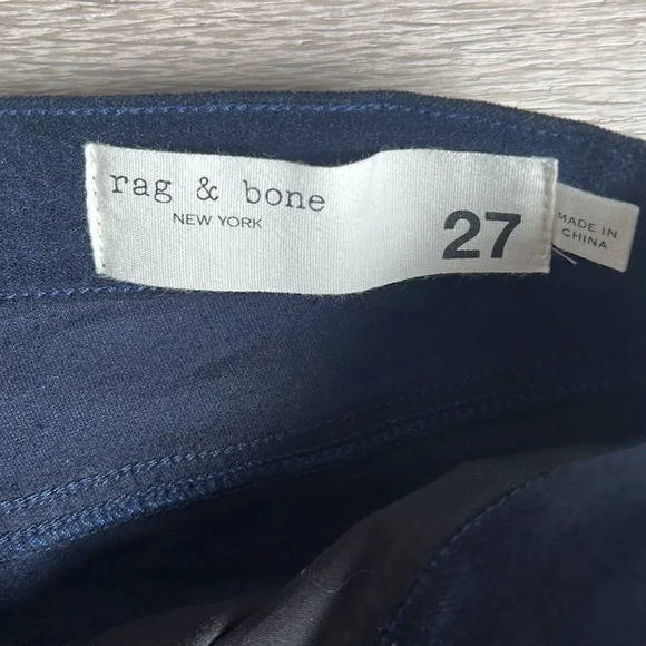 Rag & Bone Dojo Crop Flare Velvet Pants - Picture 9 of 12
